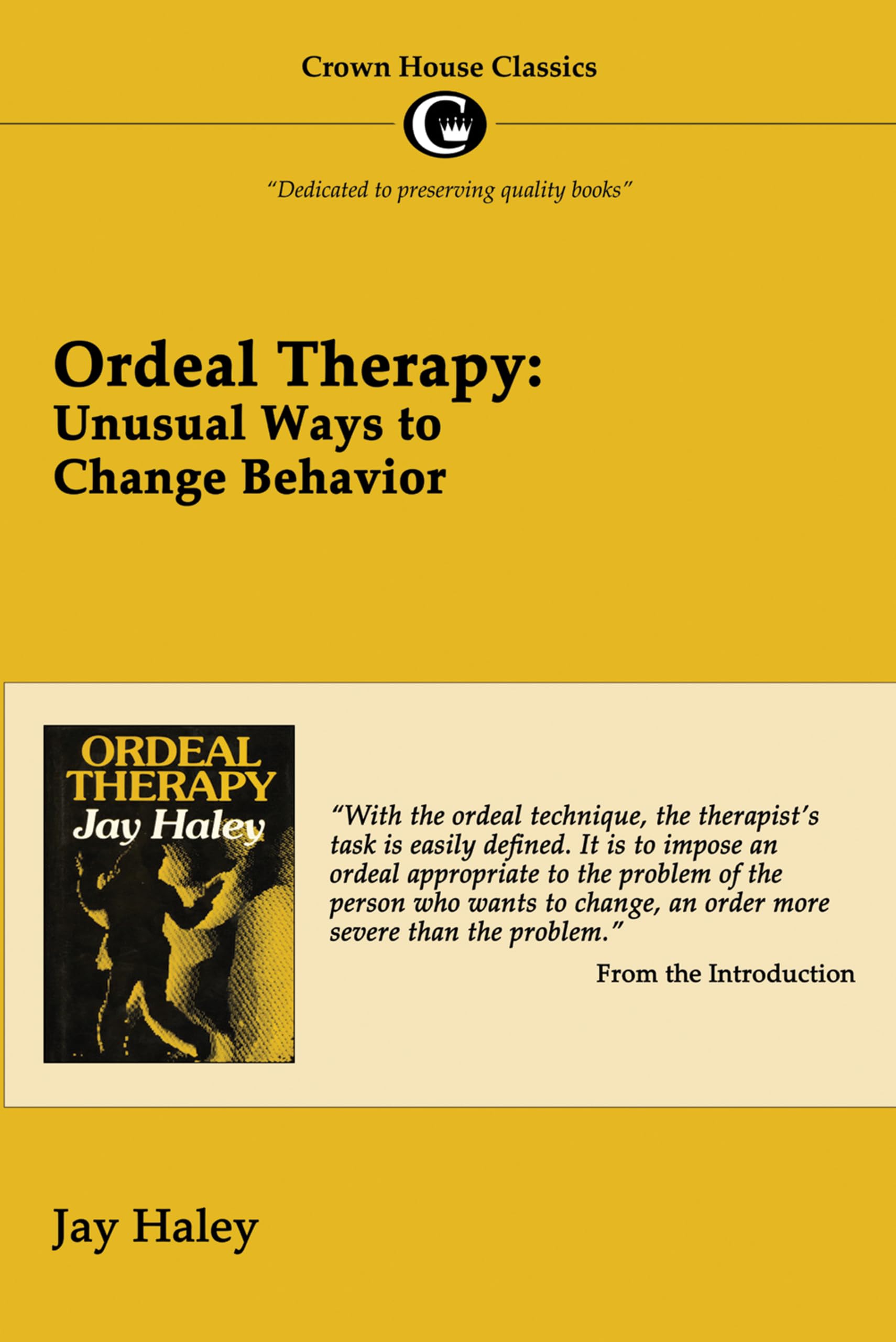 Ordeal Therapy cover