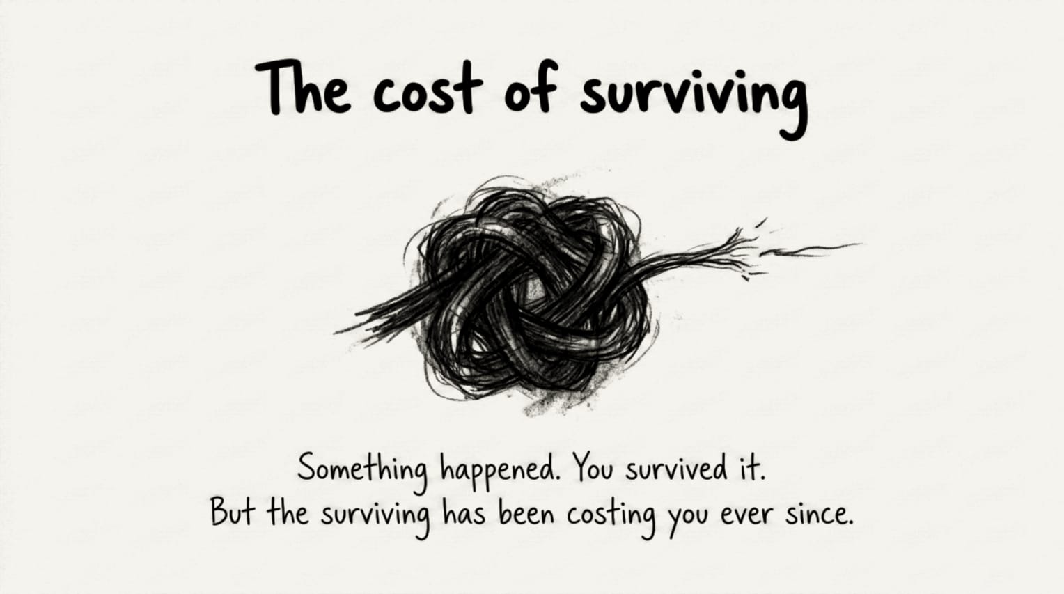 why do I suffer from trauma
